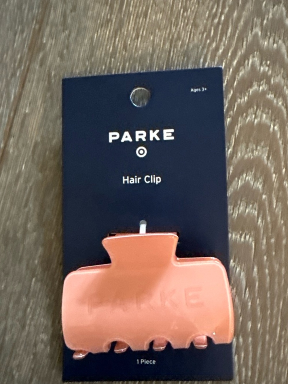 Parker Peach Gloss Hair Claw Clip